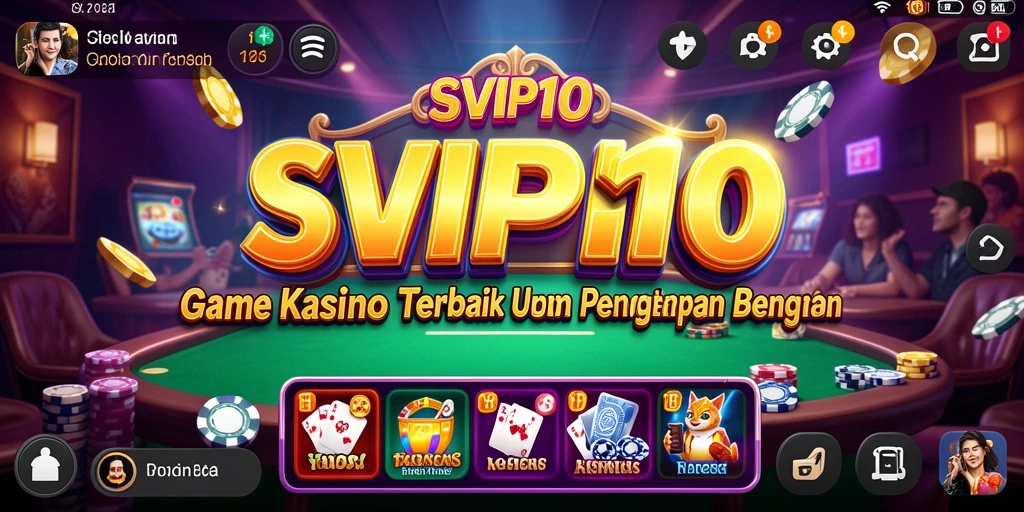 Tampilan gameplay kasino yang menarik dalam SVIP10, penuh aksi dan keseruan.